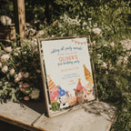 Farm birthday invitation with cute party animals and barnyard theme